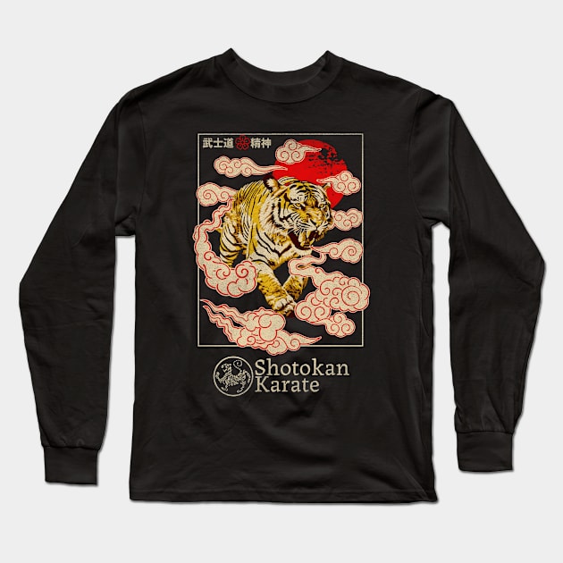 Shotokan Karate Long Sleeve T-Shirt by susanne.haewss@googlemail.com